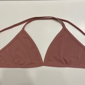 Jolyn triangle top. Extra Large. Dusty Rose.